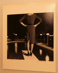 PHOTOGRAPH SIGNED BLACK AND WHITE IMAGE 1981 FASHION JOSEPH VIRGILIO