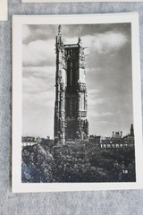 PARIS VINTAGE PHOTOGRAPHS Souvenir Photo Booklet Travel Postcard 1950s Mixed Lot