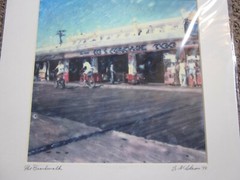 ONE Colorful CAPE MAY NJ BEACH Art Photograph, signed dated PRINT 11×14 matte