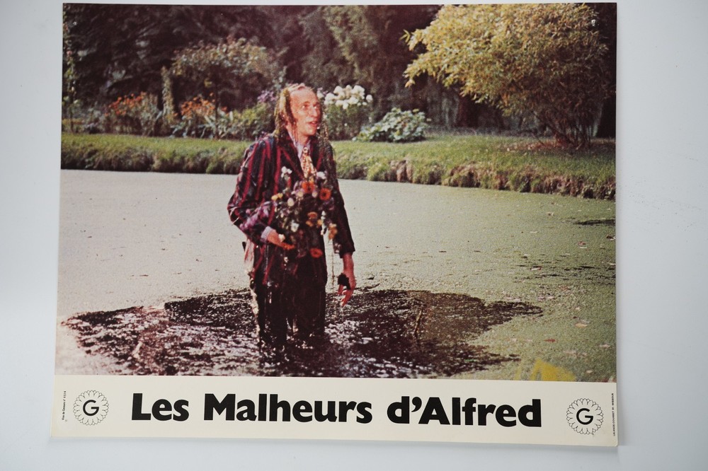 Photo Cinema Lobby Cards The Misfortunes Of Alfred 21X28Cm 1970 Pierre Richard