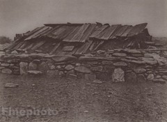 c1900/72 EDWARD CURTIS Photogravure Native American Indian Sweat House Art 11×14