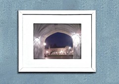 SALE! Art Photo w Frame & Mat, WashU Architecture Wall Art Ready to Hang; Medium