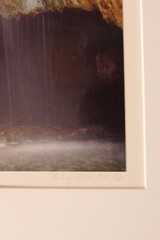 LARRY N. OLSON 1981 SIGNED PHOTOGRAPH LIMITED 2/100ELVES CHASIM GRAND CANYON