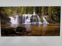 Marshall R. Mahler Soul of the River Metal Photograph 20×40 Signed COA Nature