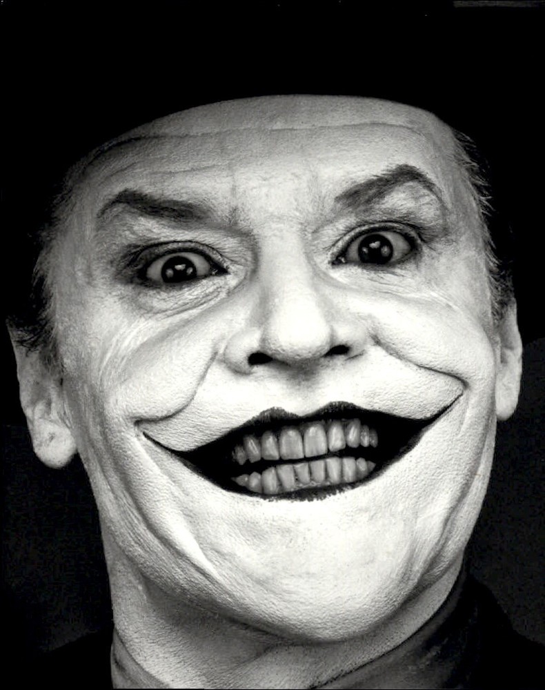 1996 Herb Ritts Jack Nicholson as the Joker Batman III Art Photo Engraving