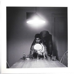 Carrie Mae Weems Kitchen Table Series Untitled Man and Mirror SIGNED 13.78 x 1st