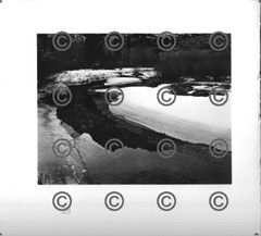 BOOK PLATE B&W Photo MORLEY BAER Bishop Creek / North Lakes Above Bishop 9X9.5″