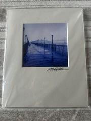 Signed Print Photo By Michael Addario 8×10 Matted In Original Packaging