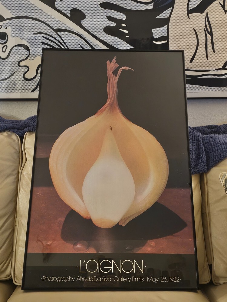 Alfredo Da Silva Spirit of the Onion Photography Lithograph Gallery Print 1982