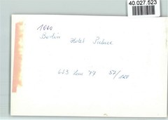 40027523 – 1000 Berlin Mitte Hotel Palace Interior