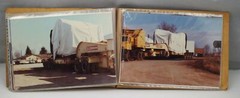 Vintage Photos Lake with Ducks, Marathon Truck, Oversize Load 70’s Winter SS02