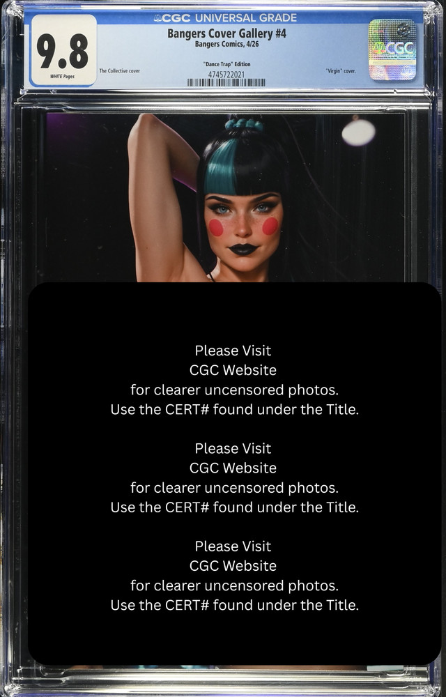 2026 Bangers Comics Dancer Punchline Cosplay VIRGIN Chase Var LE 100 | CGC 9.8
