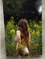 Pinup Girl 4×6 Glossy Photograph Beautiful Woman Nude Model Female Form Fine Art