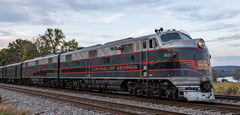 Photo Art Print of Central of Georgia EMD E7A 801 with Passenger Train