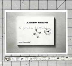 Joseph Beuys (1921-1986) Art Photo Print Announcement Card Berlin