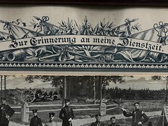 Vintage 1910-1912 German Military Photograph Patriotic Soldiers Commemorated