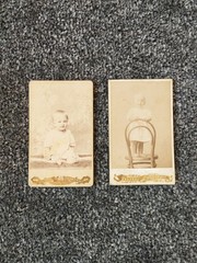 CDV Photo Children, 1908. Child. Girl. Vintage photo of a girl. 2