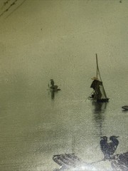 Four Boats, Hunan, 1984 Photography By Don Hong Oai Signed