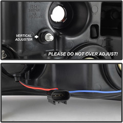 – for 2004-2008 Ford F150 Pickup Truck Black Housing LED Light Tube Projector He