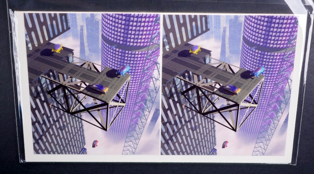 Boris Starosta 3D Stereoview – CREATIVE Air Park 3 Signed 2001