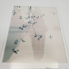 Li River Guilin China Framed Photo Shan Shui Style Signed 16.5″x20″