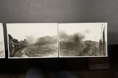 Photo Steam Locomotive Bundle Lot GDR Brandenburg Ride 1973 Wiesenburg View Building