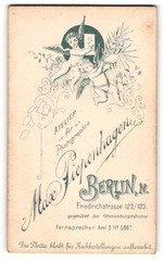 Photography Max Piepenhagen, Berlin, Friedrichstr. 122/123, two angels with photo