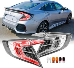 USR 16-21 FC1/FC2 Sedan Tail Light – Rear Tail Lamps 4Pc Set (Left + Right) Comp