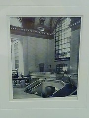 MAJESTIC FRAMED ART PHOTO OF A STATION OR TOWN HALL PHOTO IS 9.5″ H X 7.5″ L