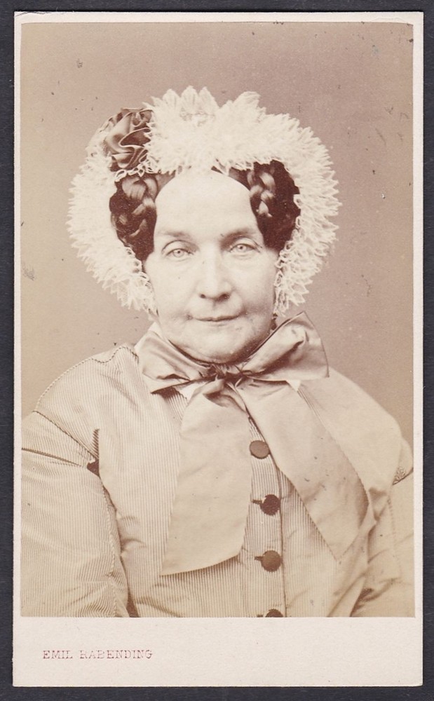 Amalie Haizinger Actress Theater Vienna Portrait CDV Photo Picture 1870
