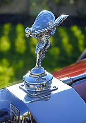 Sprit of Ecstasy 1933 Rolls Royce Sedanca de Ville Classic Car Photo (CA-0831)