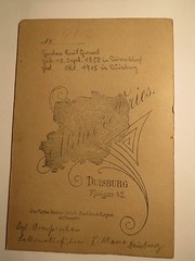 Duisburg-Gustav Emil Grewel 1858-1915-CGL. Pr. Locomotive Driver 1st Class Cab