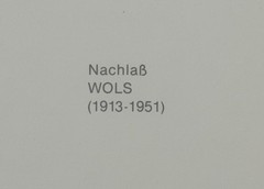 WOLS, Salon d’Elegance 2, photograph from estate, 1937/1995, stylus art