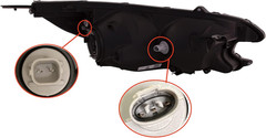 Halogen Headlights Compatible with Honda CR-V 2012-2014 Includes Left Driver and