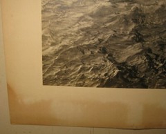 Original FRANCIS JAMES MORTIMER «A Rough Sea» Seascape WAVES Photograph – Signed