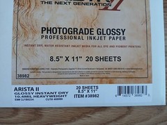 Artista The Next Generation Photograde Glossy Professional Inkjet Paper