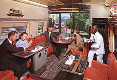 Photo Art Print of the Cable Car Room Lounge on the California Zephyr in 1961