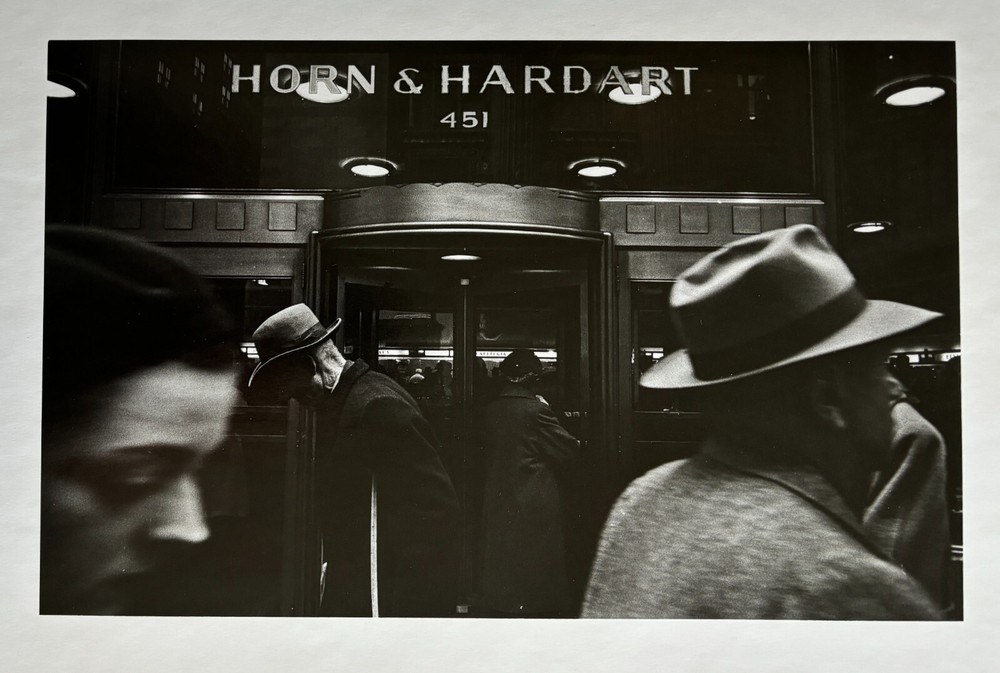WILLIAM KLEIN «Horn & Hardart’s» 1954; printed 1978 original Silver Gelatin HC