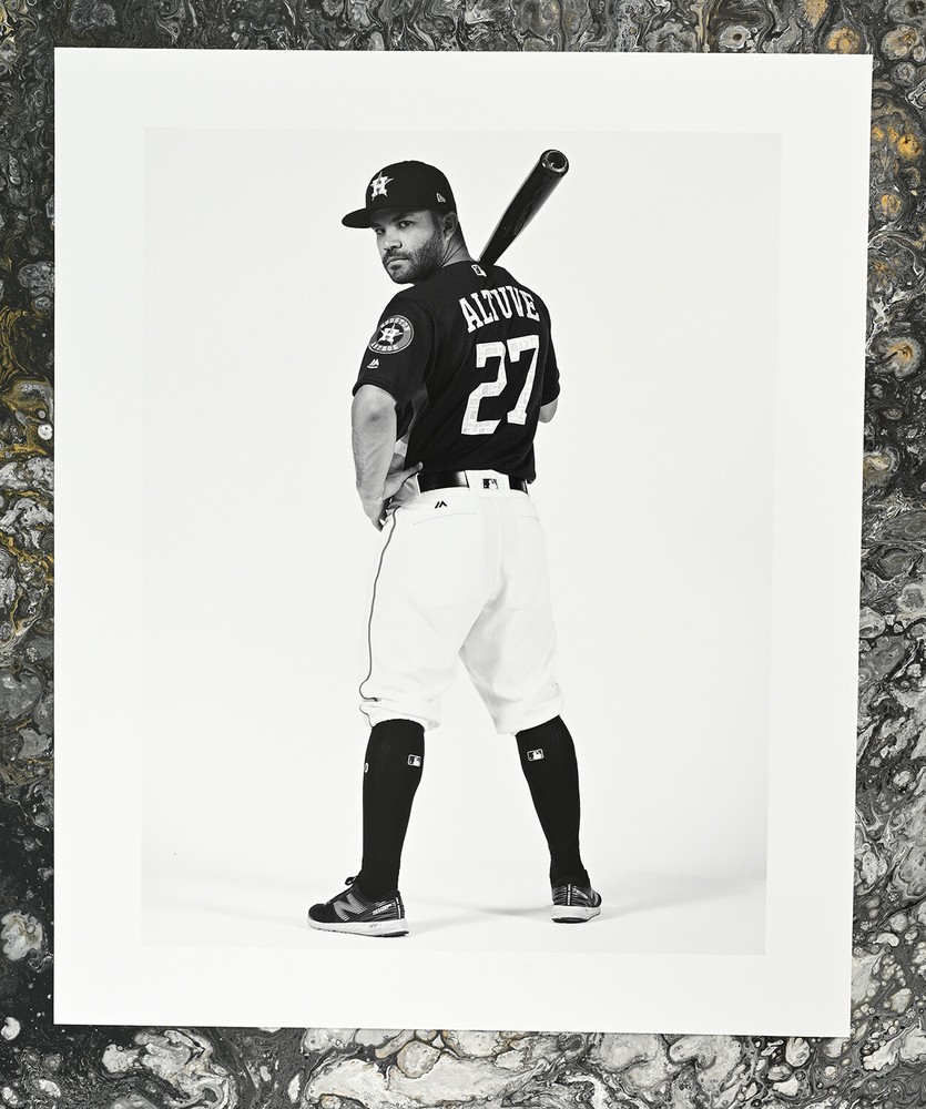 José ALTUVE HOUSTON ASTRO – Original photograph from the archive of Charlier