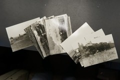 Photo Bundle Lot Steam Locomotive Railway Train GDR Triptis 65 Saale Orla View Thuringia