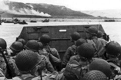 New World War II Photo: American Troops Prepare to Land at Normandy – 6 Sizes!