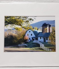 Old Dairy Barn Hot Springs VA Picture Photo by Cristie & Co Matted 8×10 NEW NIP