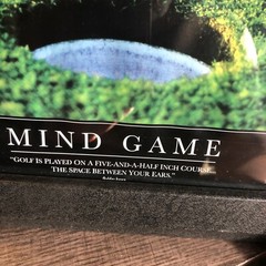 Golf Picture “Mind Game” 12×10