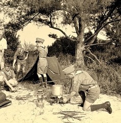 Boy Scouts, Tampa Florida 1958 Fotofolio Art Photo Print Card 4.25”x6”
