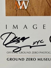 Ground Zero «WTC Cross» Poster Hand-Signed Gary Suson — 9/11 Museum Edition NYC