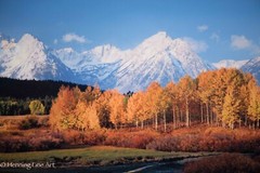 Stunning David Brookover Limited Edition Photograph Landscape Grand Teton, FINE!