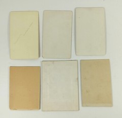 Antique Small Cabinet Cards Lot of 6 Various Men, Women, and A Baby