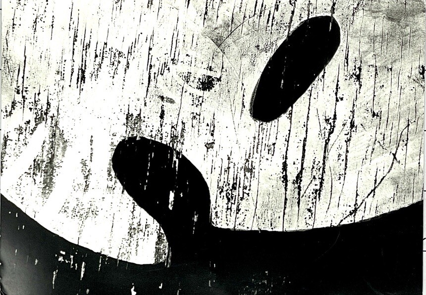Aaron Siskind Art Announcement Card 2001 – Transportation – Abstract Photographs