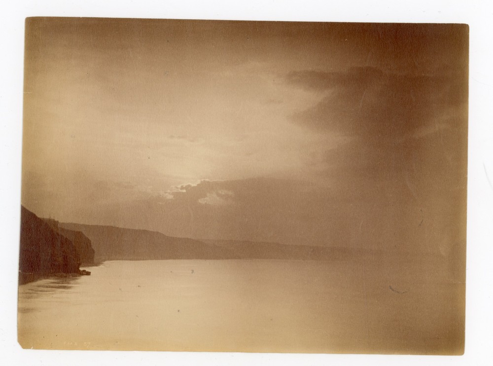 Frank Meadow Sutcliffe Whitby England Albumen Photo British Master Sea Even Tide