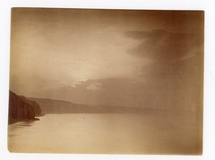 Frank Meadow Sutcliffe Whitby England Albumen Photo British Master Sea Even Tide